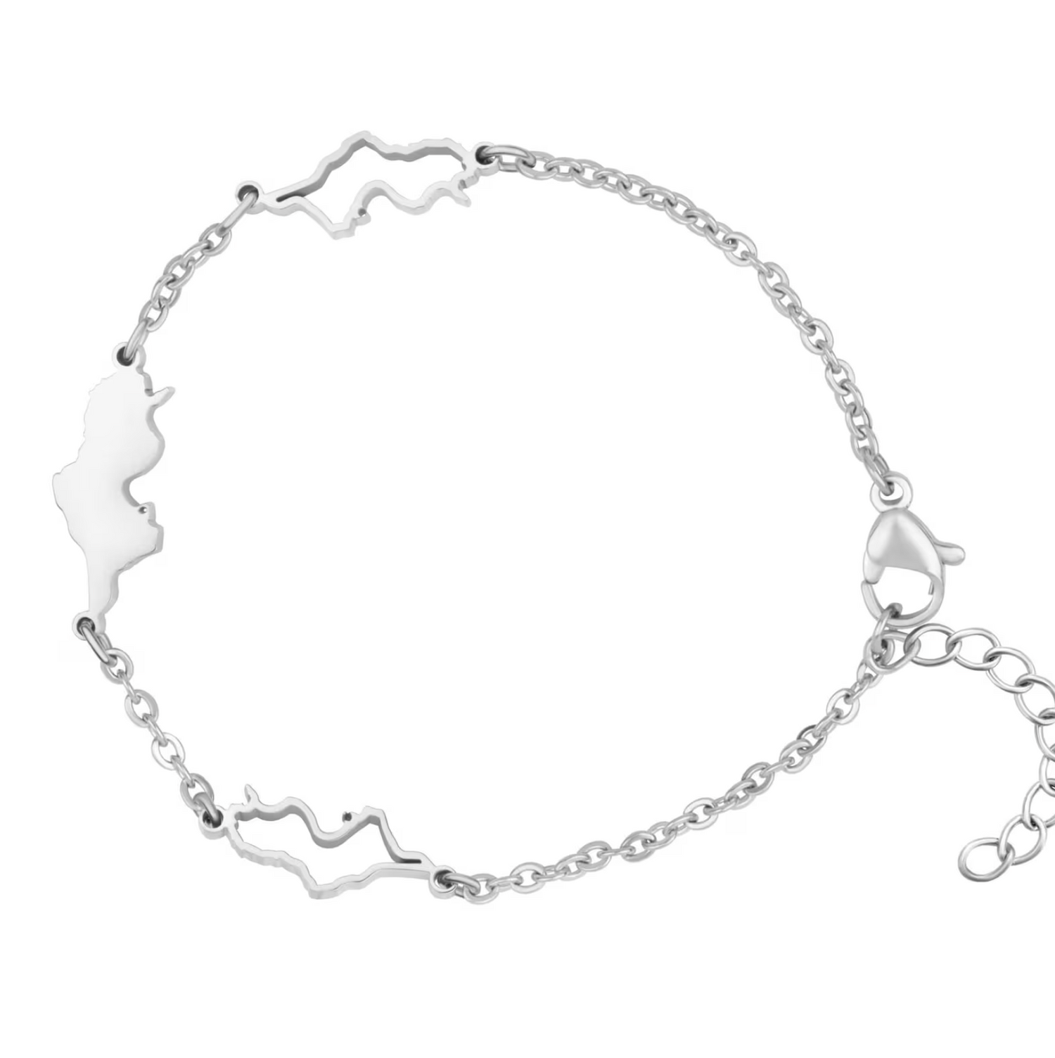 Bracelet Carte de Tunisie