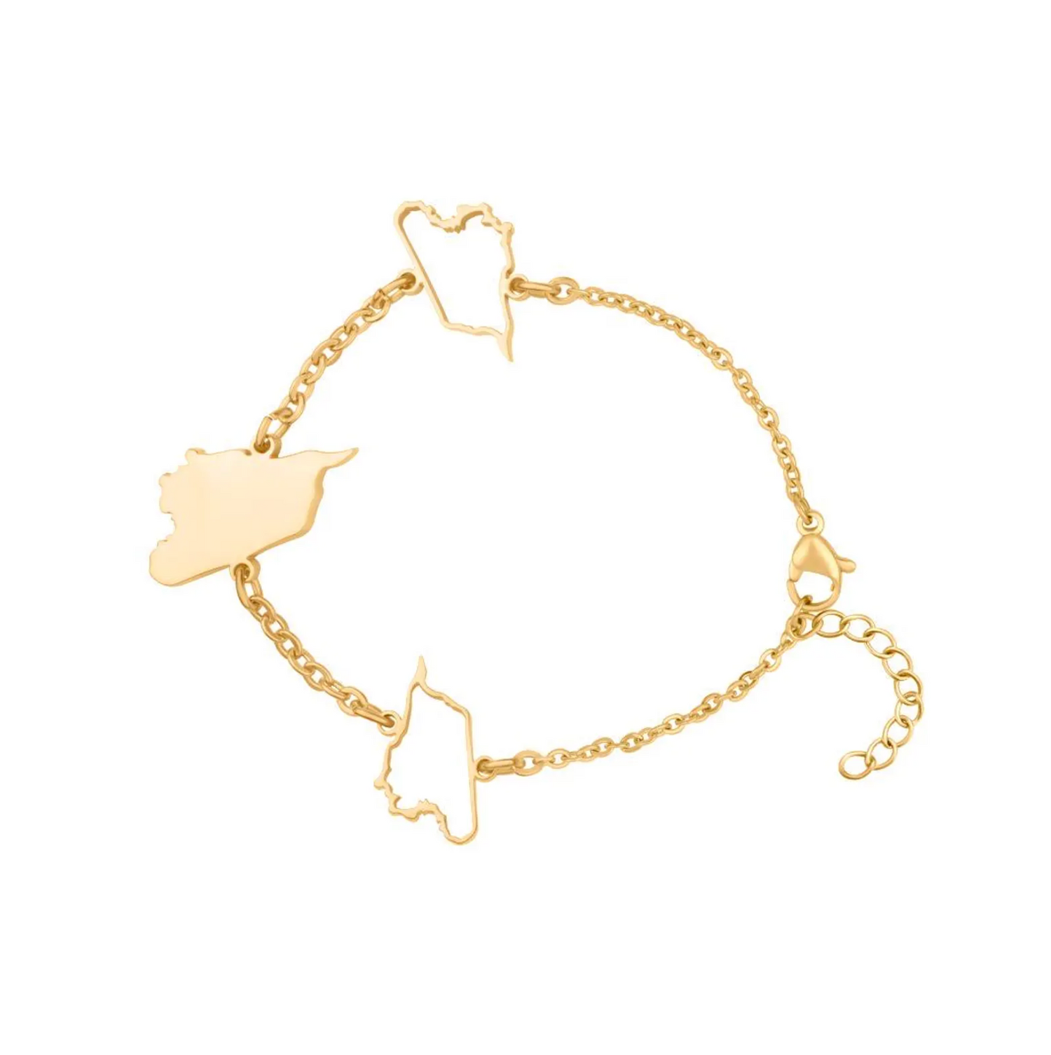 Bracelet Carte de Syrie