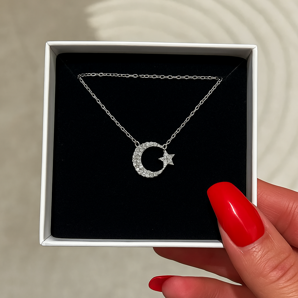 Collier Hilal Yıldızı